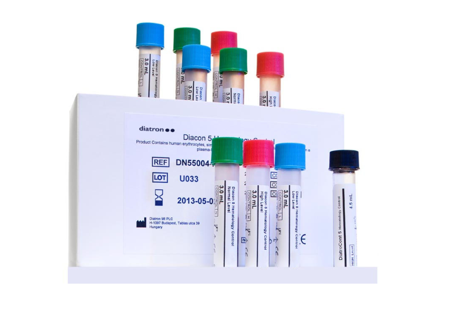Hematology controls and calibrators by Diatron