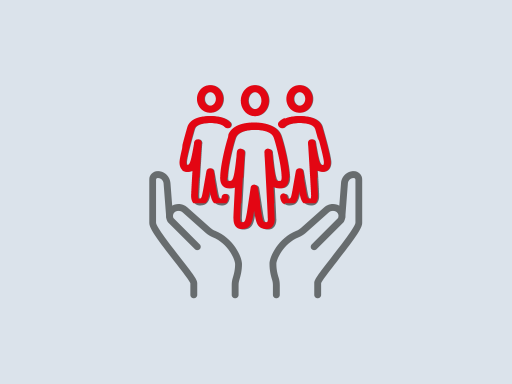 Social responsibility icon