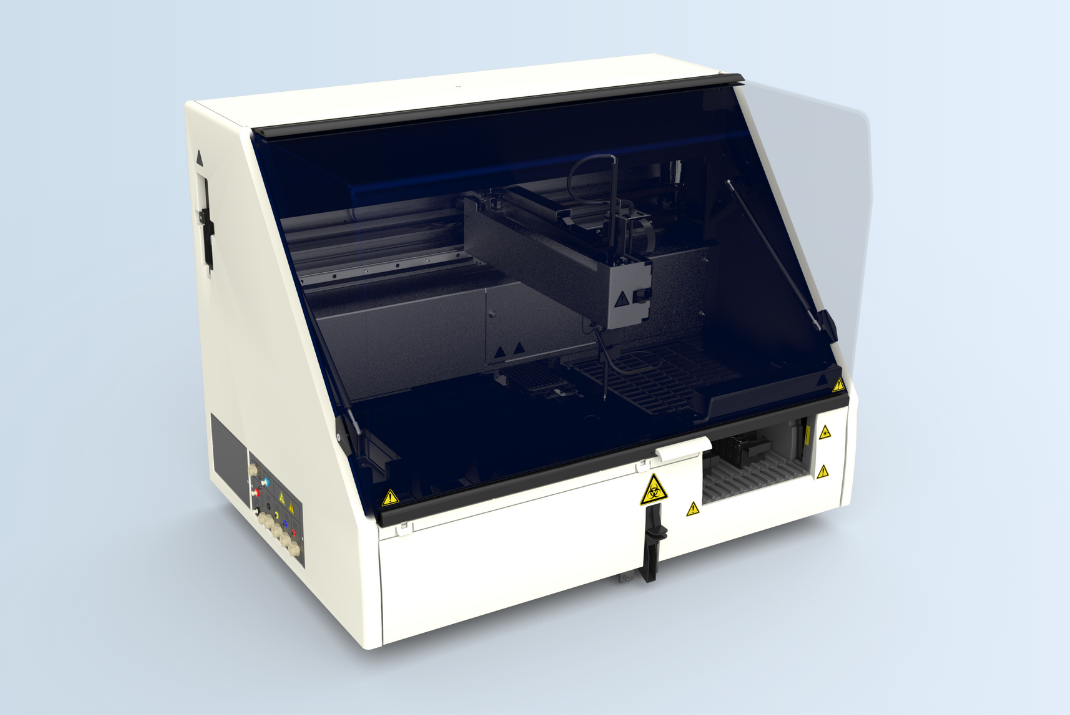 Open view into one instrumentation prototype at STRATEC Open view into one instrumentation prototype at STRATEC